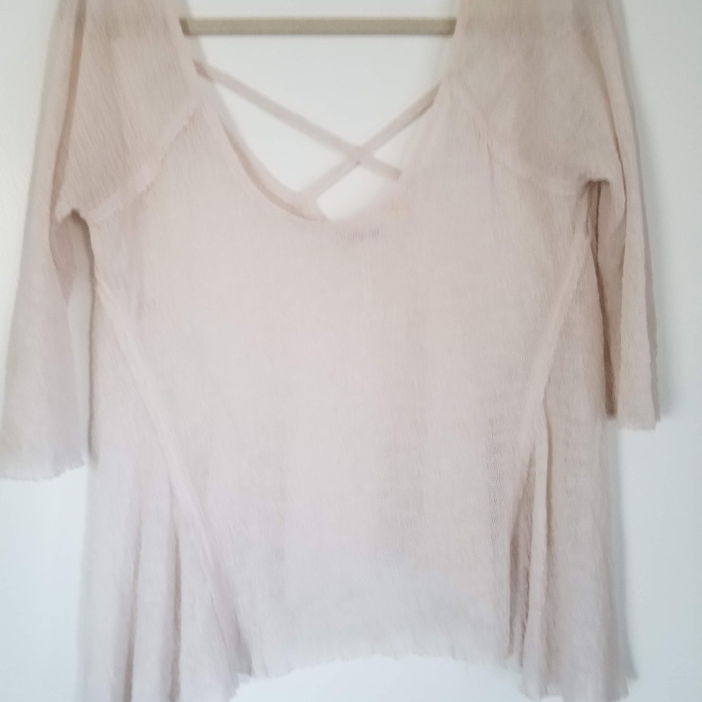 Free People Cream swing top